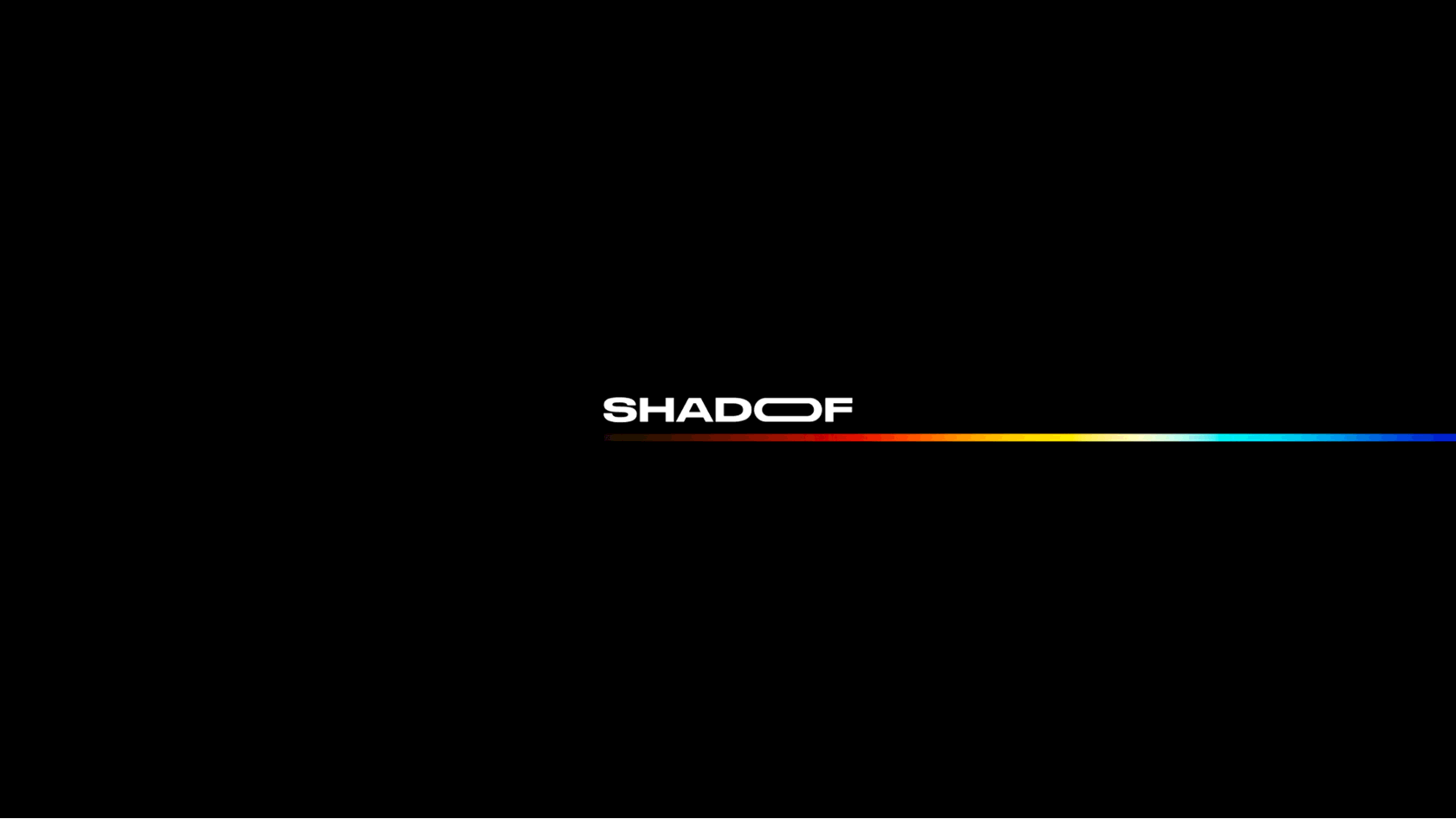Логотип Shadoof на чёрном фоне